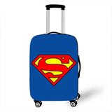 New Elasticity Luggage Cover Comics Super Hero Suitcase