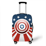 New Elasticity Luggage Cover Comics Super Hero Suitcase